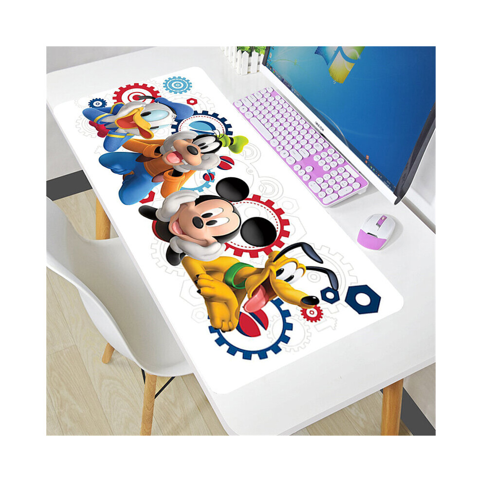 (A-Navy Xxl 300X800x2mm) Mickey And Minnie Mouse Pad Larger Xxl 900X400 Speed Mini Pc Computer Keyboard Desk Mat Lol Cs Go Gaming Accessories Mou Blue 4855357833643