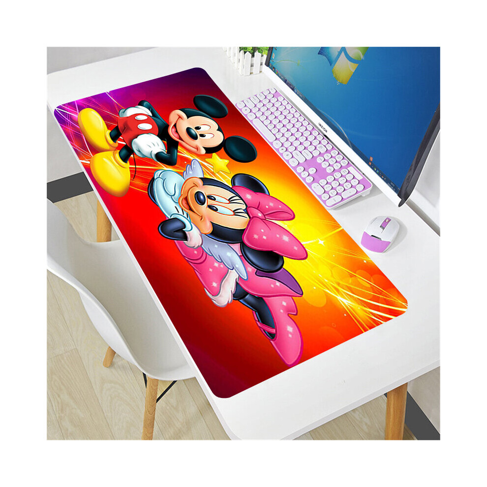 (A-Coffee Xxxxl 400X900x2mm) Mickey And Minnie Mouse Pad Larger Xxl 900X400 Speed Mini Pc Computer Keyboard Desk Mat Lol Cs Go Gaming Accessories Mous 4855357833308