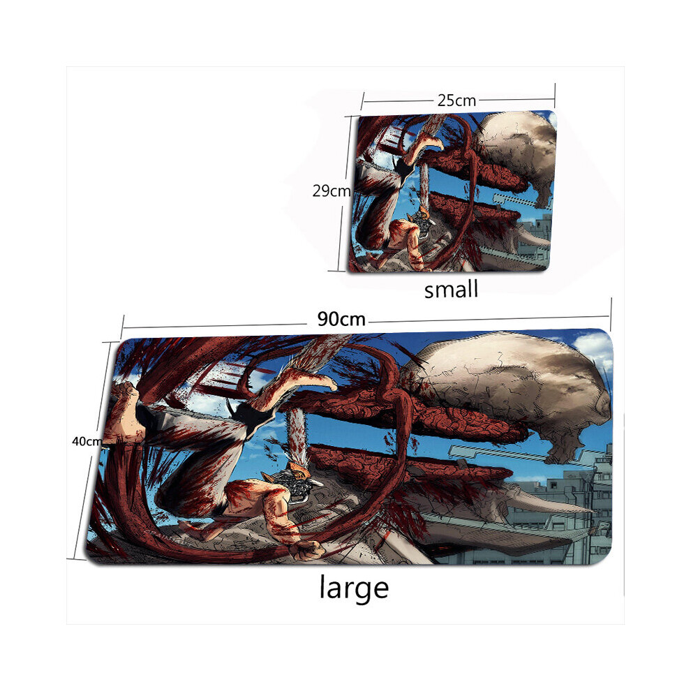 (A-Anime Mouse Pad 3 300X800x2mm) Chainsaw Man 2 Mouse Pad Gaming Accessories Xxl Anime Desk Mat Gamer Keyboard Large Mouse Pads Tiger Mouse Pad Gamer 4855357928370