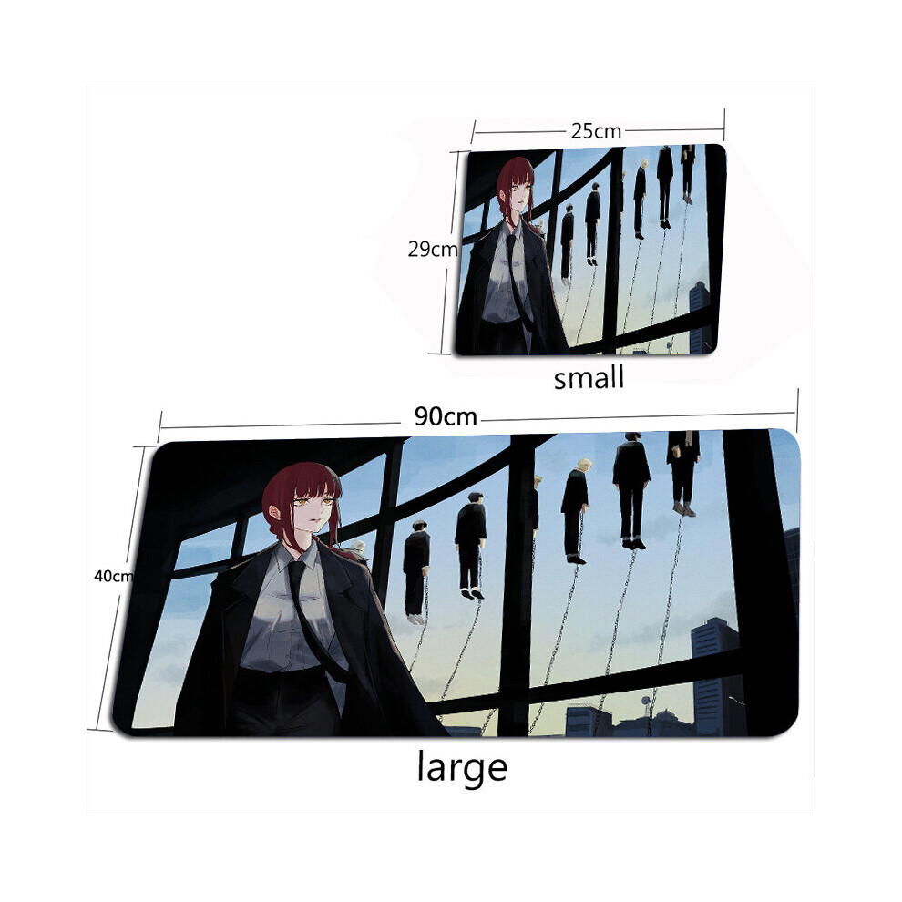 (A-Anime Mouse Pad 7 300X800x2mm) Chainsaw Man 2 Mouse Pad Gaming Accessories Xxl Anime Desk Mat Gamer Keyboard Large Mouse Pads Tiger Mouse Pad Gamer 4855357928615