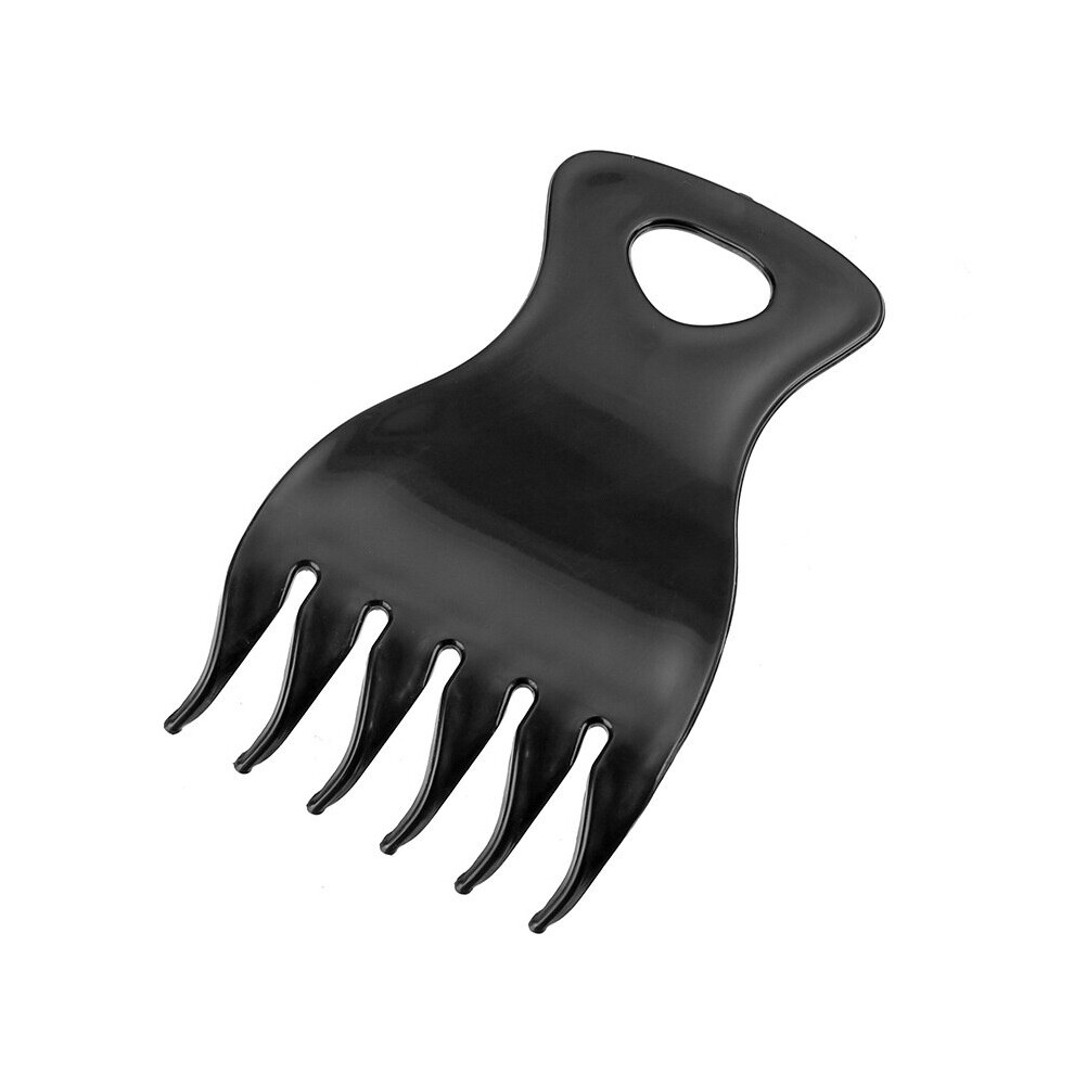 Dechoicelife (A-10-1 Set-1 Pieces) New Arrivals 7Pcs/Set Black Barber Accessories Set Detangling Hair Brush Styling Hot Comb Straightener High Quality Hair Combs