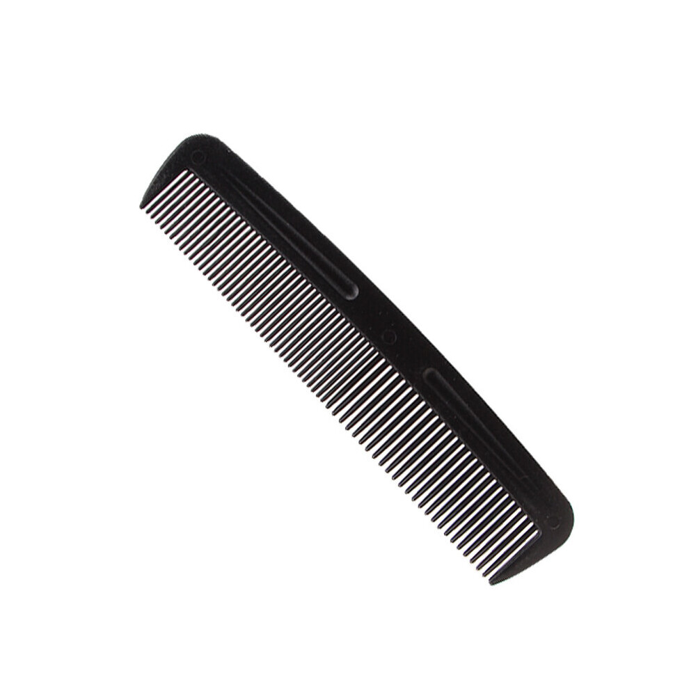 Dechoicelife (A-03-1 Set-1 Pieces) New Arrivals 7Pcs/Set Black Barber Accessories Set Detangling Hair Brush Styling Hot Comb Straightener High Quality Hair Combs