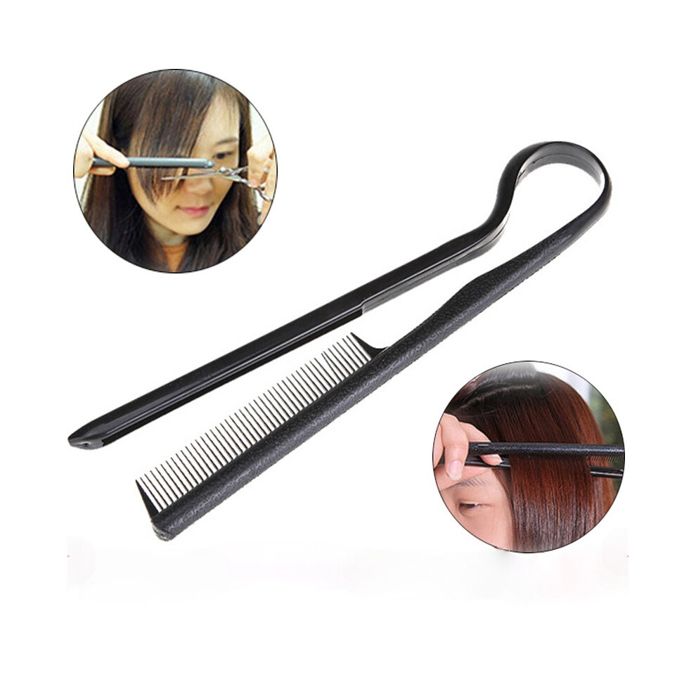 Dechoicelife Unisex 1Pc Useful Hair Straighten Salon Comb Hairdressing Smooth Tool Hold Tongs Hair Styling Tools For Women Hair Brush Straightener