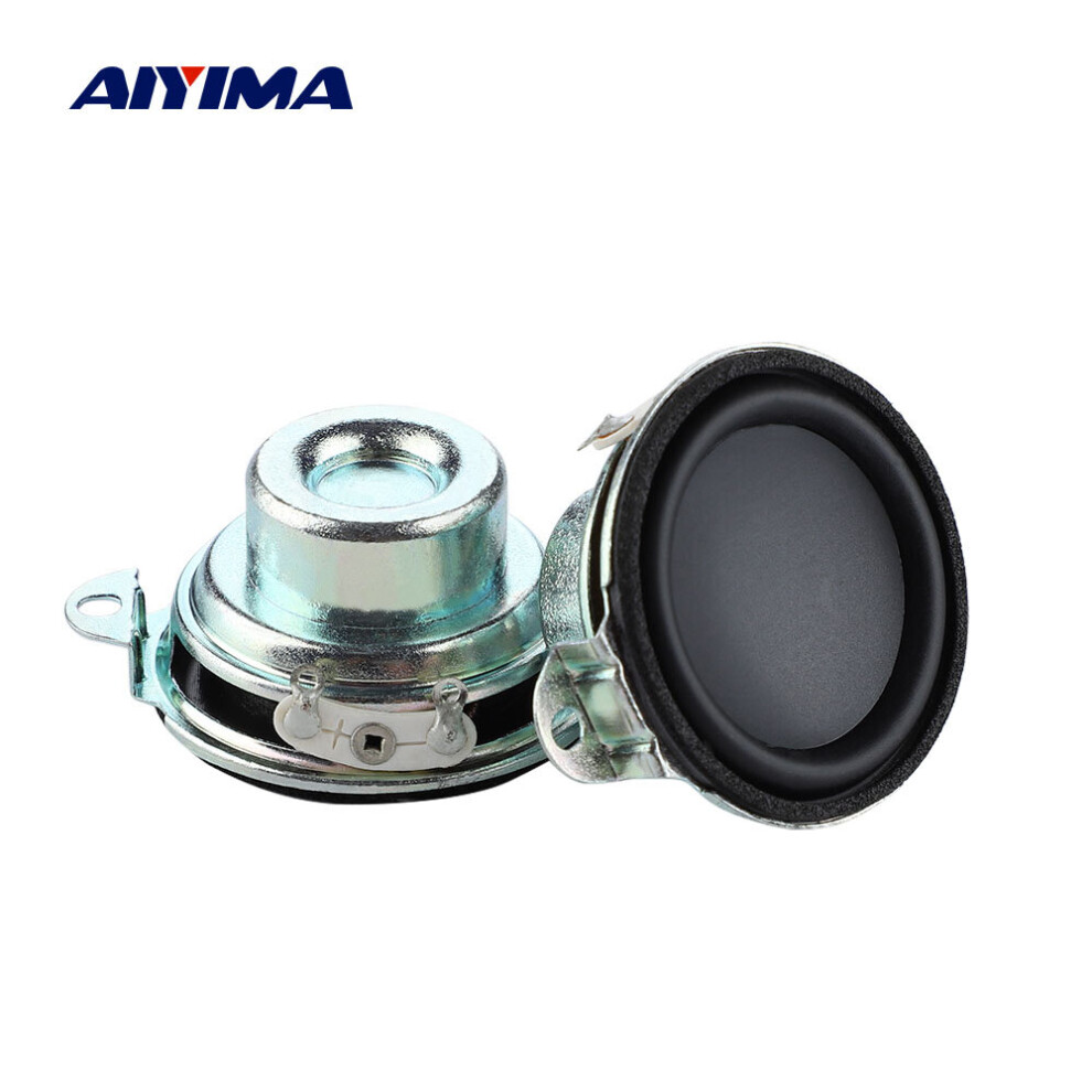 Aiyima 1.5 Inch 40Mm Audio Speaker 4 Ohm 4W Full Range Neodymium Mini Altavoz For Flip 2 Harman Kardon Speakers Repair Diy 2Pcs 4851195389670