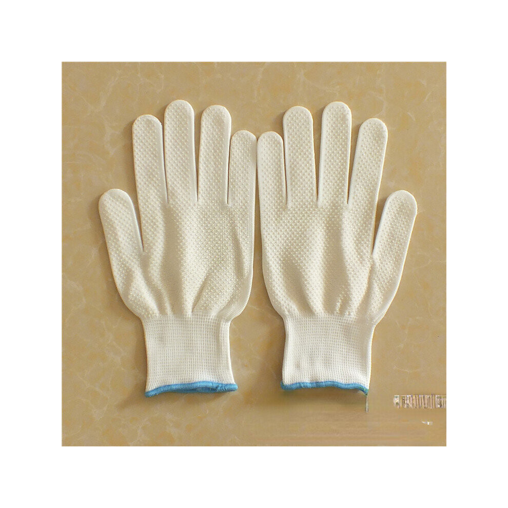 Dechoicelife White (A-) 1Pair Protective Glove Hairdressing Heat Resistant Finger Glove For Hair Straightener Perm Curling Flat Iron