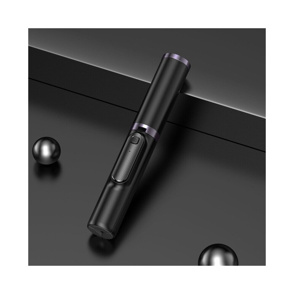 Photos - Other for Mobile  Selfie Stick Tripod with Wireless Remote Foldable Portable Extendable Telescopic with Fill Light Phone Hold(a-KJY259-Black)