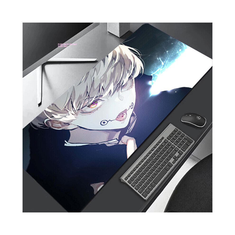 (A-Kai001 (2) 500X1000x3mm) Jujutsu Kaisen Getou Suguru Mouse Pads Gaming Mousepad Gamer Mouse Mat Keyboard Mats Desk Pad Mousepads Xxl 90X40cm For Co 4855357755655