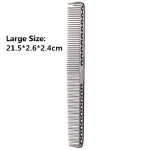 (a-Large-black) Professional Anti-static Tangle Hair Combs Cutting Hairdressing Brush Straightener Barber Salon Styling Comb Accessories Tools