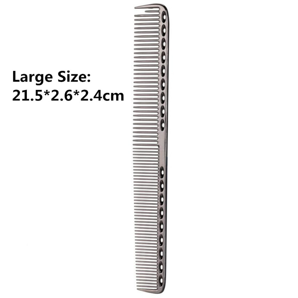 Dechoicelife (A-Large-) Professional Anti-Static Tangle Hair Combs Cutting Hairdressing Brush Straightener Barber Salon Styling Comb Accessories Tools Black