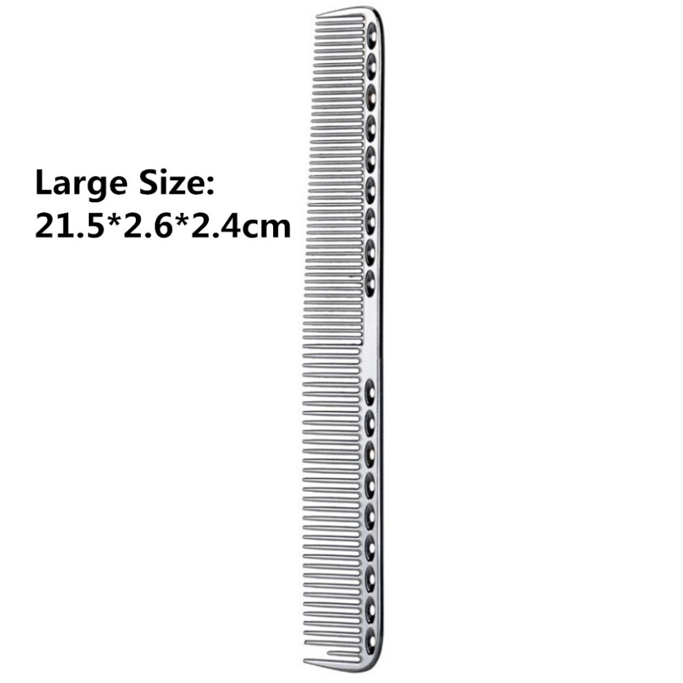 Dechoicelife Unisex Silver (A-Large-) Professional Anti-Static Tangle Hair Combs Cutting Hairdressing Brush Straightener Barber Salon Styling Comb Accessories Tools