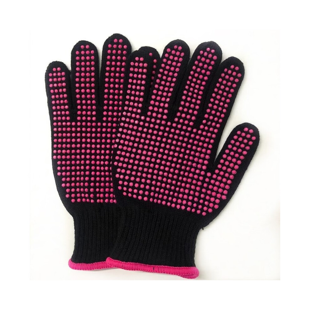 Dechoicelife 1Pc Hair Straightener Perm Curling Hairdressing Heat Resistant Finger Glove Hair Care Styling Tools Thermal Styling Gloves