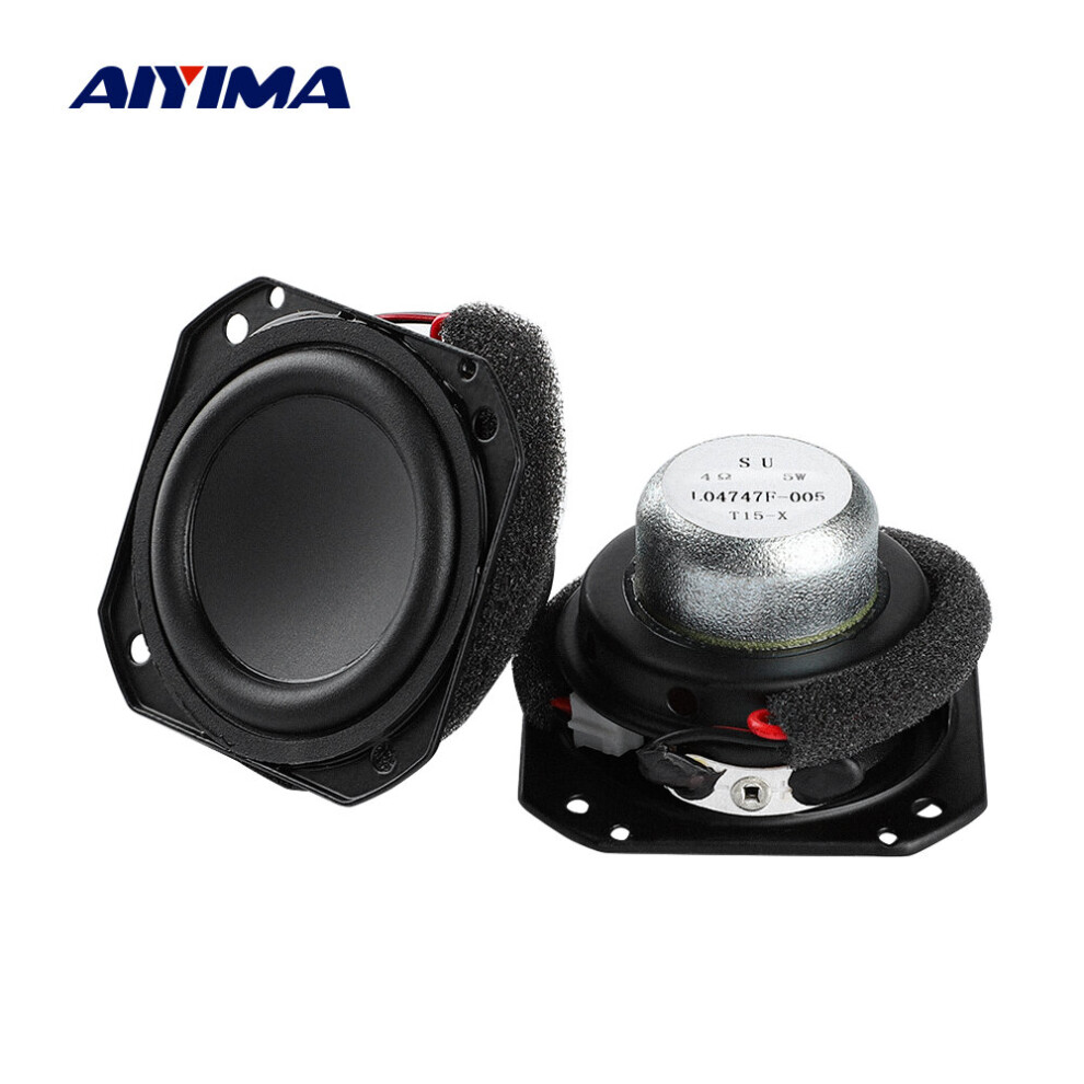 Aiyima 2Pcs 1.75 Inch Portable Audio Speaker 4 Ohm 5W Full Range Speaker Neodymium Loudspeaker Home Theater For Harman Kardon 4851195411098