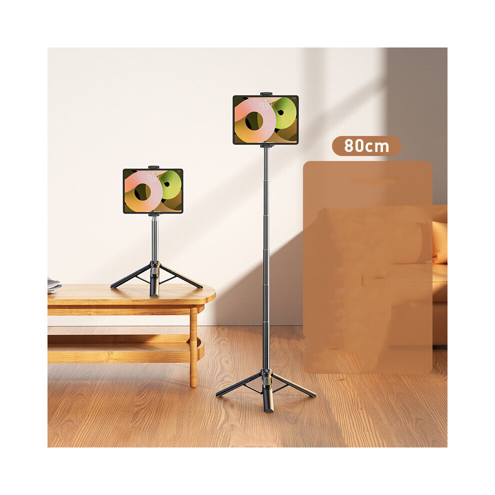 (A-80Cm Length) Bluetooth Selfie Stick Tripod For Tablet Double Phones Foldable Mobile Phone Tripod Stand For Gopro Sumsung Huawei Xiaomi Phone 4855008112912