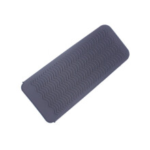 (a-No 5) Heat Resistant Mat Wave Texture Skid-proof Design Flat Irons Pouch Hair Styling Tools Perfect Giftfor Straightener