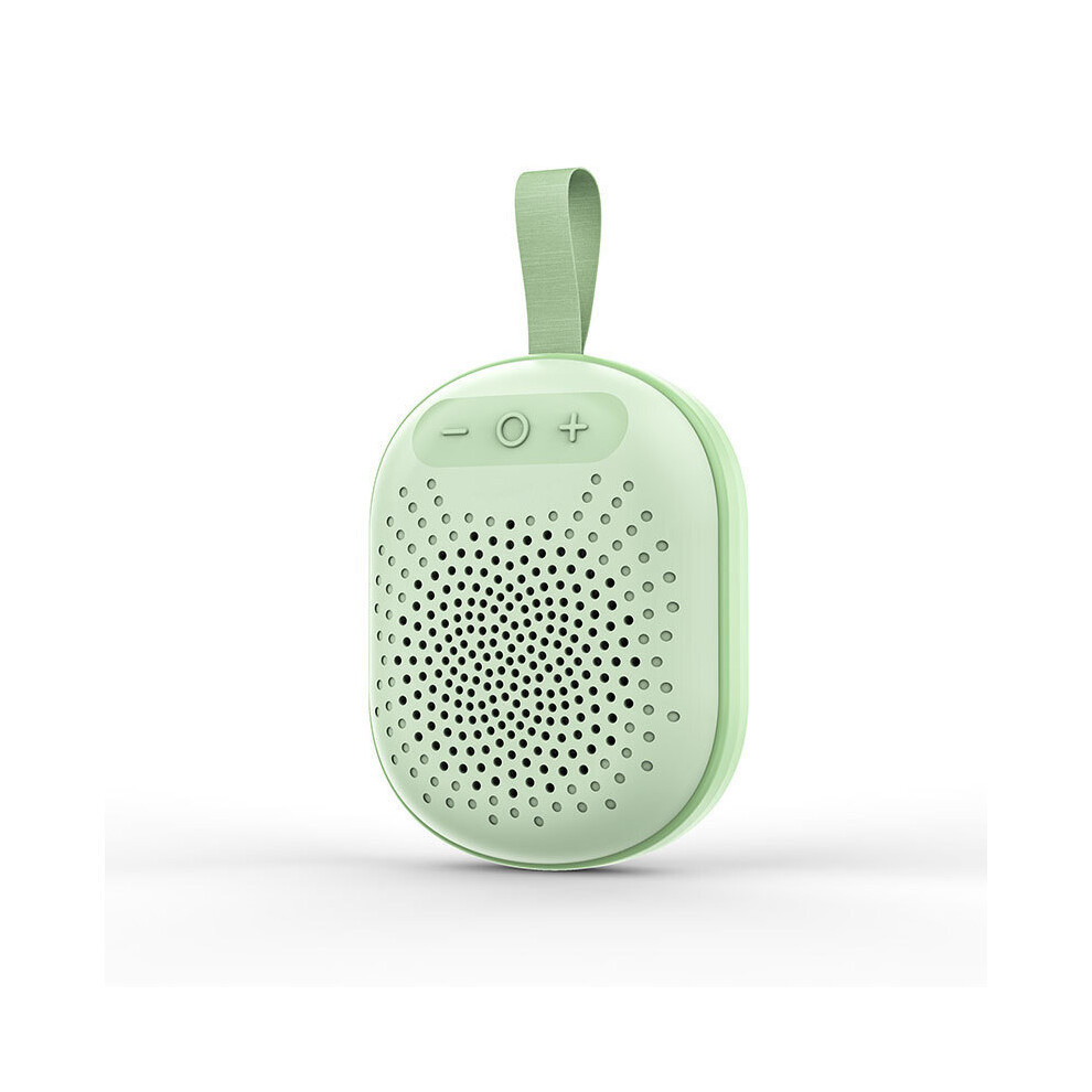 (A-) Mini Speaker Portable Subwoofer Wireless Bass Outdoor Bluetooth 5.0 Waterproof Boombox Tf Card Mp3 Stereo Loudspeaker Green 4851195393325