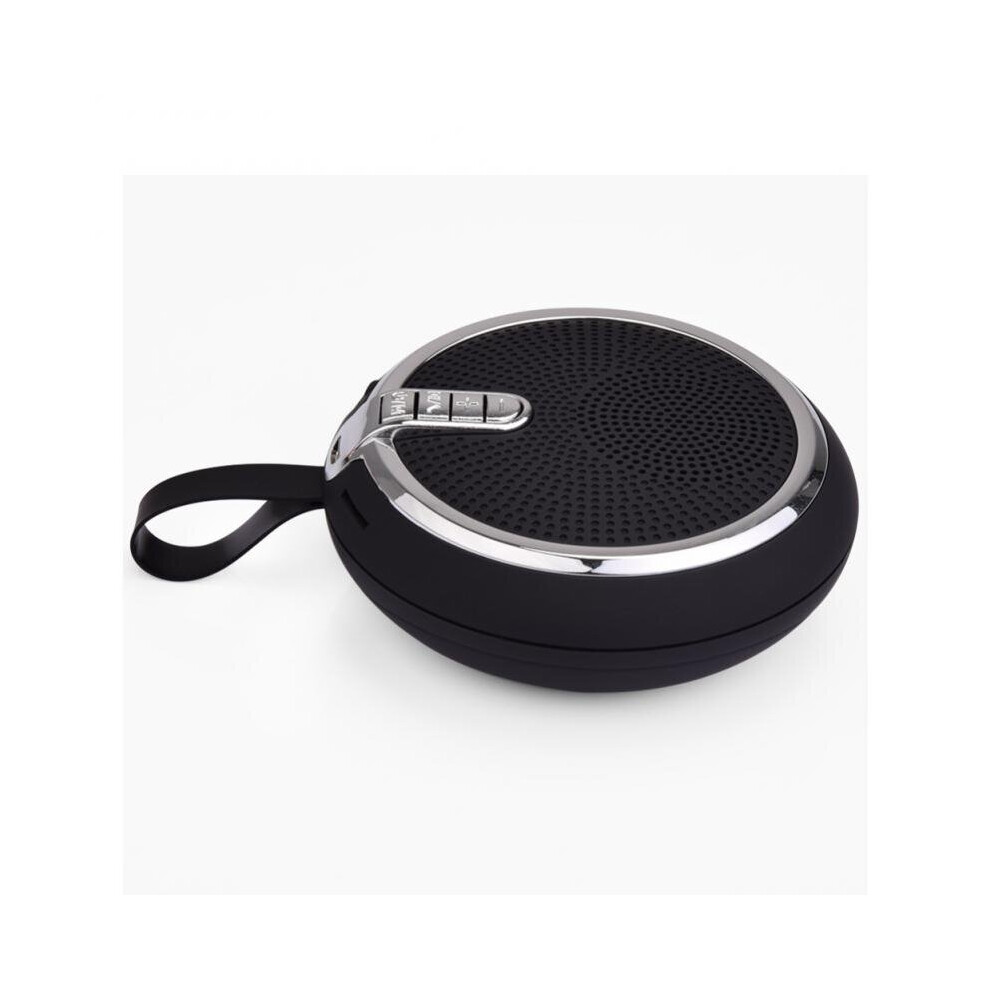 (A- 1") Portable Bluetooth-Compatibl Wireless Speaker Mini Outdoor Loudspeaker Wireless Column 3D Stereo Music Surround Bass Box Colour Silver 4851195406315