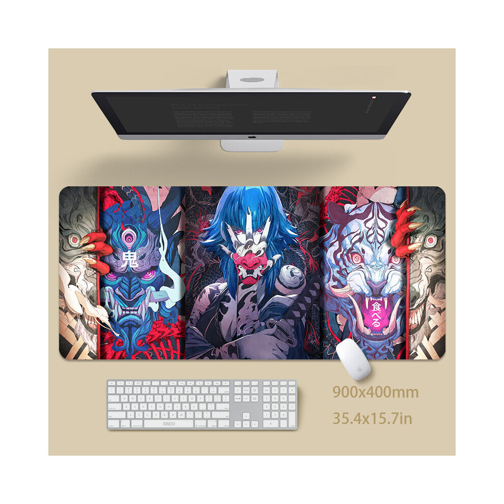 (A-Ep945987 Oni (2) 700X400x3mm) Dragon Table Mat Gamer Mousemats Mouse Pad Office Desk Pad Large Mouse Mat Big Mousepad Keyboard Mat Mousepads For Co 4855357953211