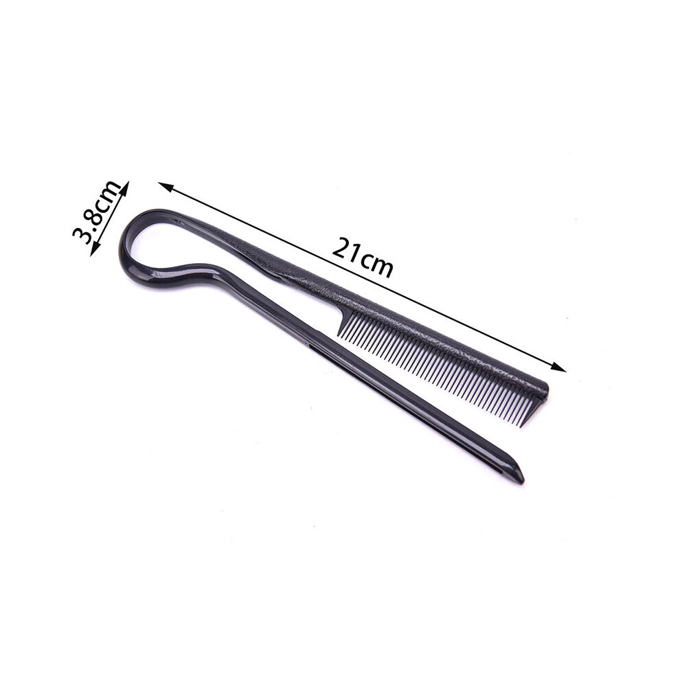 Dechoicelife Unisex Gold (A-) Washable Folding Hair Straightener Comb Diy Salon Hairdressing Brush Heat Resistant Anti-Static Hairbrush Styling Tool