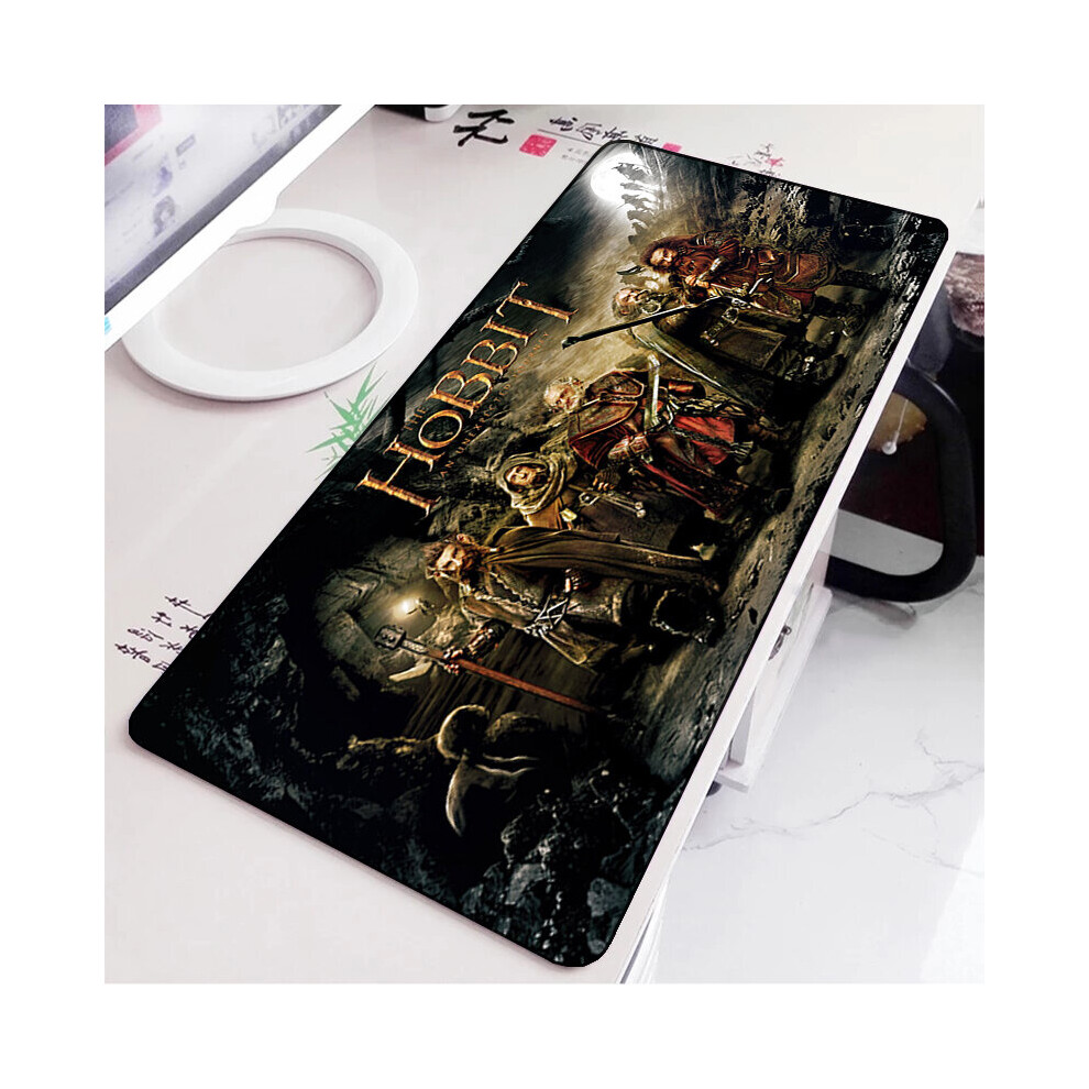 (A-Fj004579 400X900x2mm) Mouse Pad Lords The Rings Rubber Mat Gaming Keyboard Pads Desk Protector Computer Accessories Mousepad Anime Kawaii Mouse Mat 4855358008781
