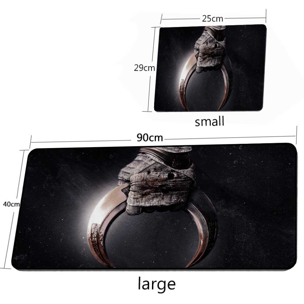 (A-Style 09 300X900x2mm) Moon Knight Mouse Pad Desk Mat Gaming Mouse Pad Carpet Rubber 40*90Cm Keyboard Mouse Pad Xxl Room Decoration Gaming De Black 4855357968406