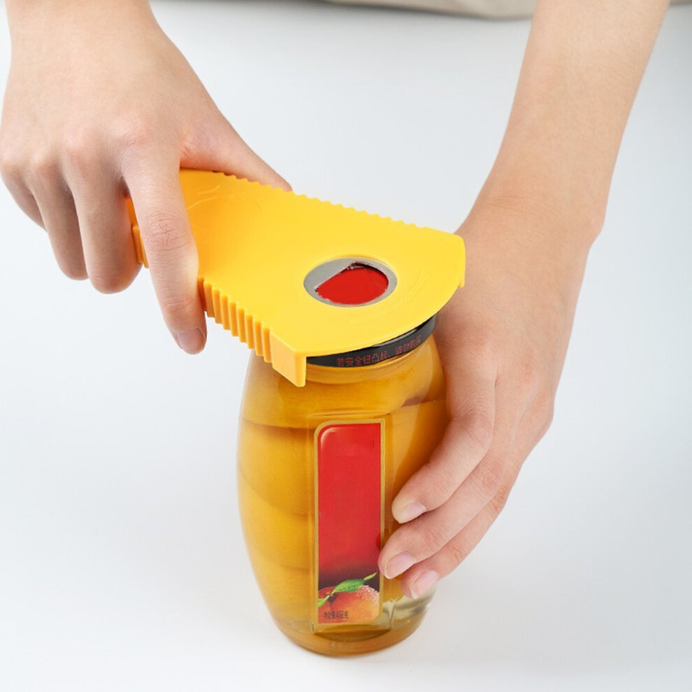1pc Jar Opener Multi-Purpose Bottle Opener Effortless Jar Lid Remover Cans Opener
