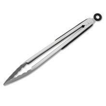 16Inch Long Bbq Tongs Non-Slip Handle Stainless Steel Food Clip