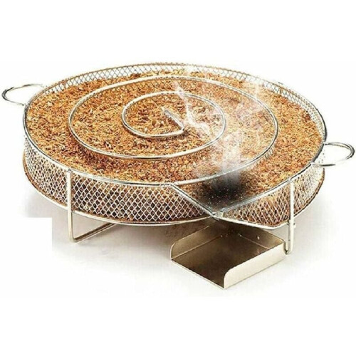 BBQ Cold Smoke Generator- Pellet Smoker Box for Smoker Smoking Meat Fish Stainless Steel Barbecue Grill
