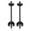 Pair of shock absorber spring compressors 2 claws 370mm 1