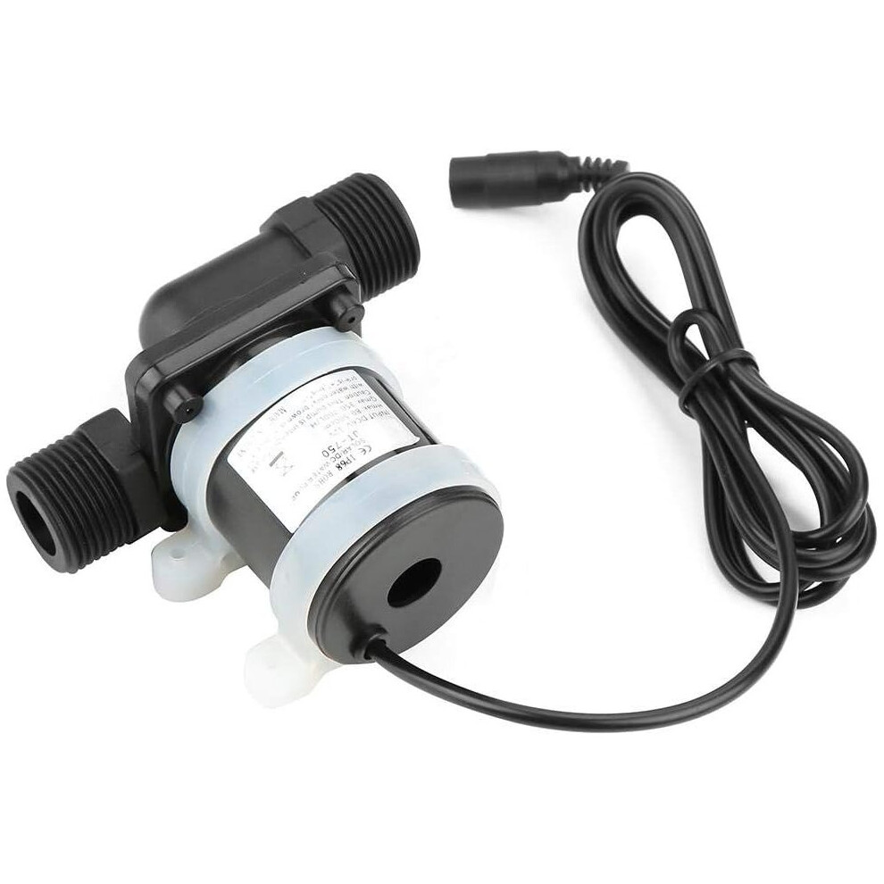 12V Heater Circulator, Submersible Water Pump, DC 12V Mini Circulating Water Pump -40?~100? for Freshwater and Seawater