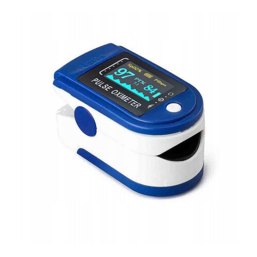 Finger Clip Pulse Oximeter Fingertip Oximeter (Blue 1