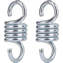 Spring Hook Galvanized Steel Hammock Max Load 500kg for Garden Porch Swing Hanging Chair 2 Pieces