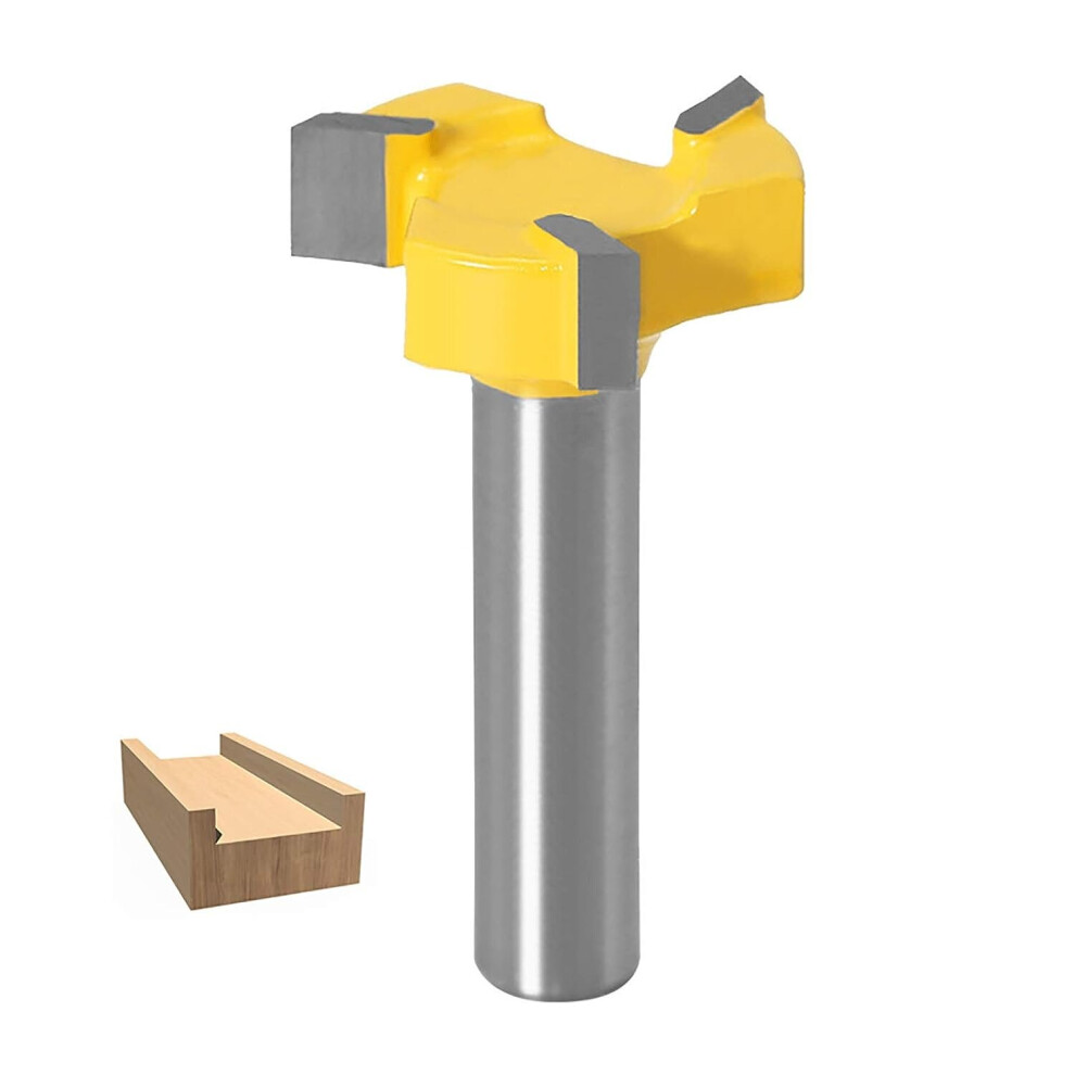 8mm Shank Inch 24mm Cutter Diameter CNC Router Cutters for Spoilboard Boards Woodworking Cutter Planer Woodworking Tool