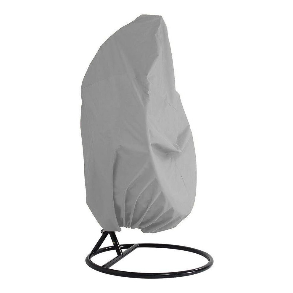 Garden Rattan Wicker Hanging Chair Waterproof Furniture Cover - Egg Chair Protective Cover - 210D Oxford Polyester PVC Cover 230*200cm