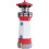 LED Solar Powered Lighthouse, 360 Degree Rotating Lighthouse 6