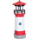 LED Solar Powered Lighthouse, 360 Degree Rotating Lighthouse 4
