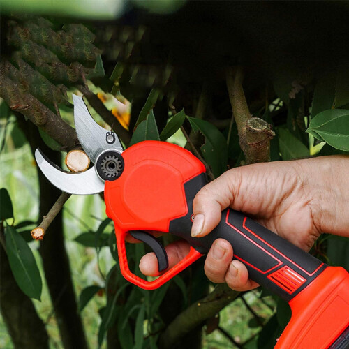 Electric Branch Cutting Scissors 36V 1 Battery 30mm Cordless Garden Electric Pruner Garden Pruner Fruit Tree Cutting Tool Ergonomic Design Tool