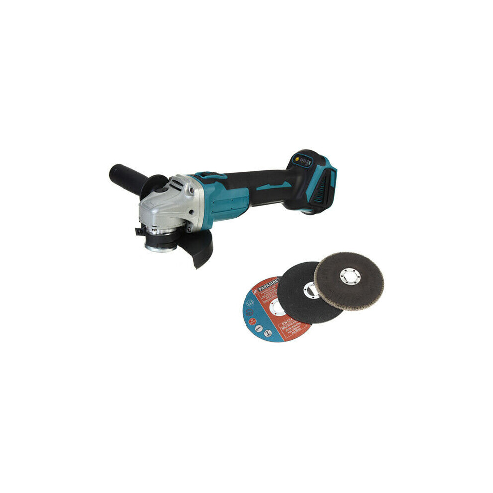 125mm 18V 4 Speed Cordless Angle Grinder for Makita Battery + Accessories (Machine Only)