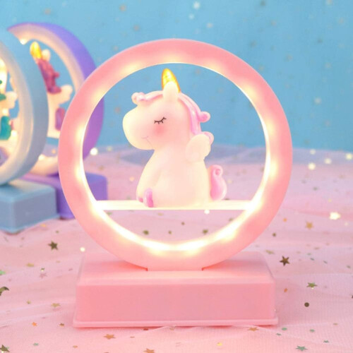 led night light, unicorn music box with led light, unicorn table 1