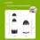Button switch Motor start and stop switch AC220V/380V 10A waterproof on/off button two buttons with dust box holder 5