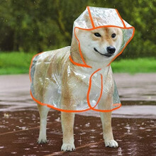 Waterproof and windproof poncho for dogs and puppies Size S/M