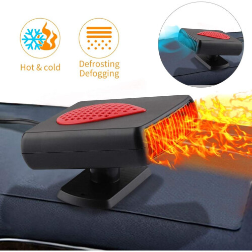 Car Heater Fan 12V, Winter Car Heater with Portable Purification ...