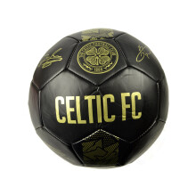 Celtic FC Phantom Black Gold Football Size 5