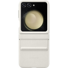 Samsung Galaxy Z Flip 5 Flap Eco Leather Case Cream - EF-VF731PUEGWW