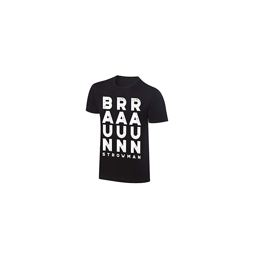 (Small) WWE Braun Strowman BRRAAAUUUNNN T-Shirt - Black