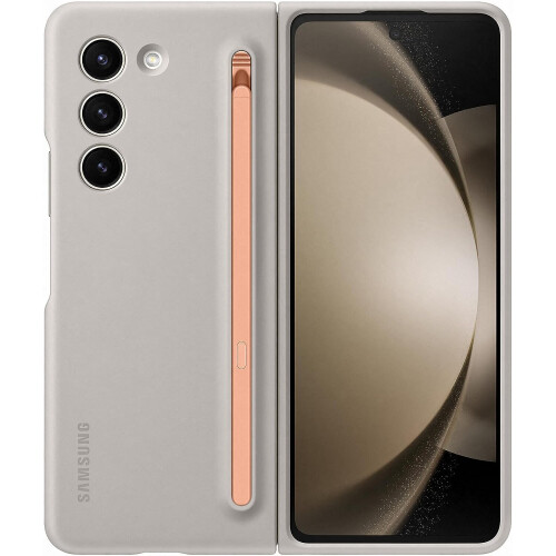 Samsung Coque SAMSUNG Z Fold5 con S Pen integrato - Crema