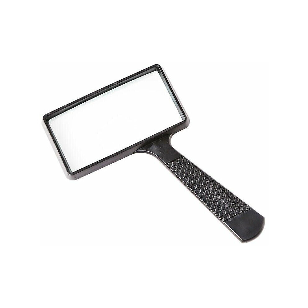 10x Portable Magnifying Glass  Rectangular Magnifying Glass   ant Glass  For Elderly Reading  Hobby  ing  Observation