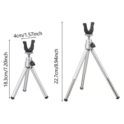 Tools Telescopic Tripod Pole Support Stand Fishing Rod Holder Rods Rests 2