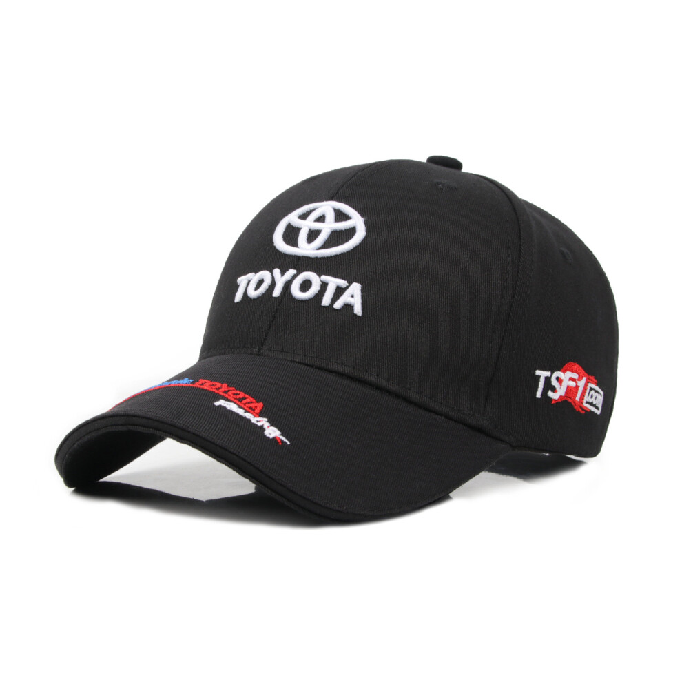 (black) Embroidered car logo TOYOTA baseball cap