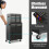 Costway 5-Drawer Rolling Tool Chest Tool Storage Cabinet w/ Lockable Wheels 4