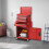 Costway 5-Drawer Rolling Tool Chest Tool Storage Cabinet w/ Lockable Wheels 9